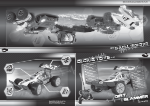 Manual Dickie Toys Dirt Slammer Mașină cu telecomanda