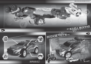 Manual Dickie Toys Evo Spirit Mașină cu telecomanda