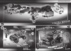 Manual Dickie Toys Magma Racer Mașină cu telecomanda