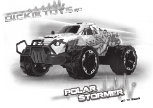 Manual Dickie Toys Polar Stormer Mașină cu telecomanda