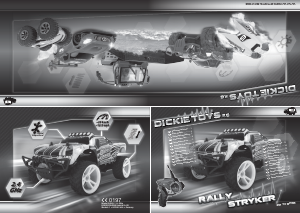 Instrukcja Dickie Toys Rally Stryker Samochód sterowany radiowo