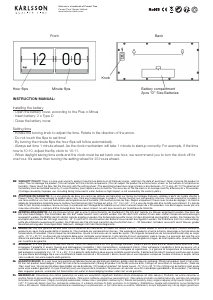 Bedienungsanleitung Karlsson KA5642WD Uhr