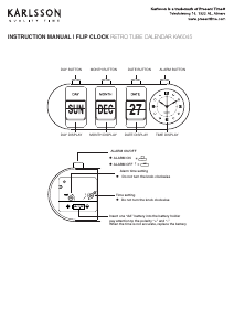 Bedienungsanleitung Karlsson KA6045GR Uhr