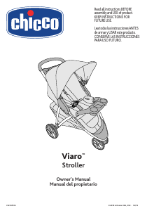 Handleiding Chicco Viaro Kinderwagen
