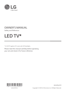 Manual LG 65UN81006LB LED Television