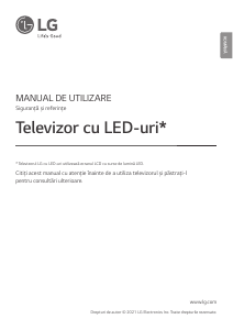Manual LG 65UP751C0ZF Televizor LED