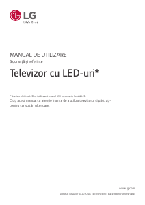 Manual LG 65US662H3ZC Televizor LED