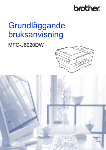 Bruksanvisning Brother MFC-J6920DW Multifunktionsskrivare
