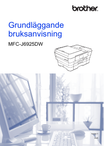 Bruksanvisning Brother MFC-J6925DW Multifunktionsskrivare