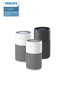 Εγχειρίδιο Philips AC2210 Καθαριστής αέρα