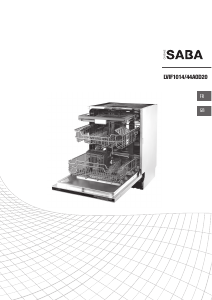 Mode d’emploi SABA LVIF1014/44AOD20 Lave-vaisselle