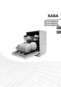 Handleiding SABA DW14C44M24CS Vaatwasser