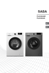 Manual SABA FL613K24W Washing Machine