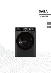 Manual SABA FL814M25DK Washing Machine