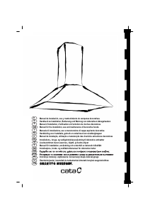 Bruksanvisning Cata ISLA GAMMA 900 X Köksfläkt