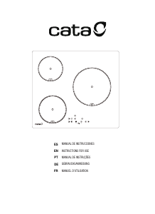 Manual de uso Cata IB 6324E2 BK Placa