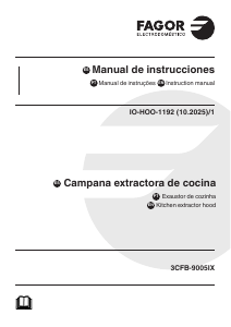 Manual Fagor 3CFB-9005IX Cooker Hood