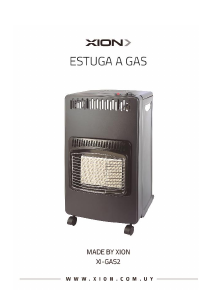 Manual de uso Xion XI-GAS2 Calefactor