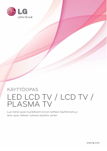 Käyttöohje LG 42LV375W LED-televisio