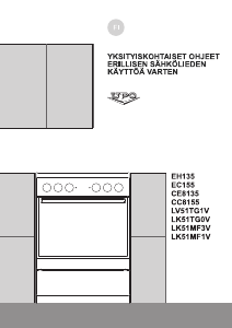 Käyttöohje UPO EH135 Liesi