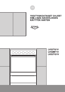 Käyttöohje UPO LK52TG1V Liesi
