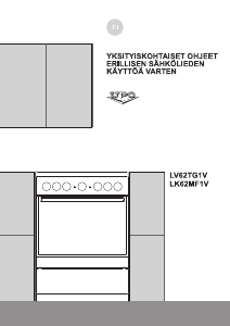 Käyttöohje UPO LV62TG1V Liesi