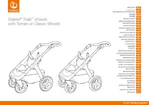 Kullanım kılavuzu Stokke Trailz Katlanır bebek arabası