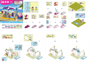 Bedienungsanleitung Sluban set M38-B0603 Girls Dream Wassersport Geschäft