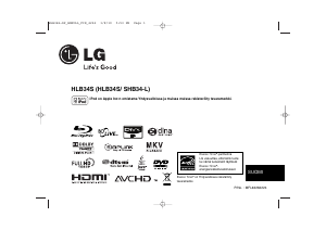 Käyttöohje LG HLB34S Kotiteatterijärjestelmä