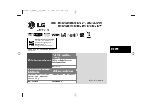 Käyttöohje LG HT304SU Kotiteatterijärjestelmä