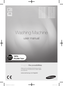 Manual Samsung WF602B4BKWQ Washing Machine