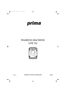 Handleiding Prima LPR712 Wasmachine