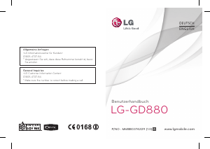 Bedienungsanleitung LG GD880 Handy