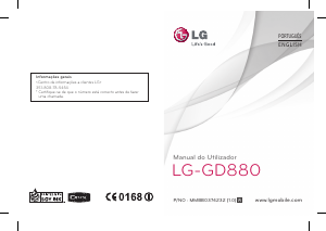 Manual LG GD880 Telefone celular