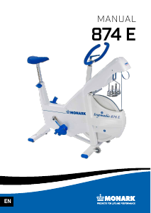 Bruksanvisning Monark 874 E Motionscykel