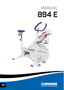 Bruksanvisning Monark 894 E Motionscykel