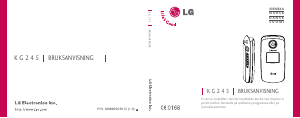 Käyttöohje LG KG245 Matkapuhelin