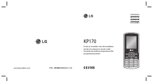 Brugsanvisning LG KP170 Mobiltelefon