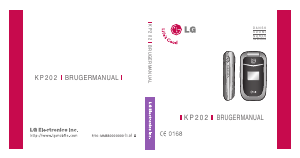 Bruksanvisning LG KP202 Mobiltelefon