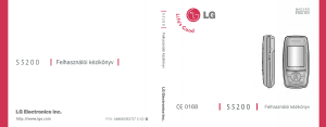 Használati útmutató LG S5200 Mobiltelefon