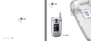 Bruksanvisning LG U8380 Mobiltelefon