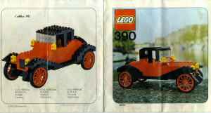 Kullanım kılavuzu Lego set 390 Hobby Set 1913 Cadillac