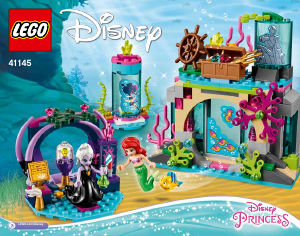 説明書 レゴ set 41145 ディズニープリンセス アリエル 海の魔女アースラのおまじない