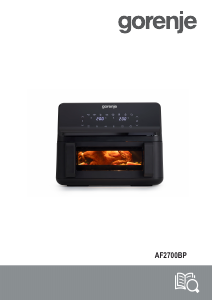 Manual Gorenje AF2700BP Friteuză