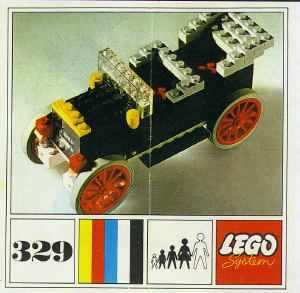 Handleiding Lego set 329 Basic Antieke auto