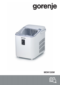 Прирачник Gorenje IMDW1200W Машина за мраз