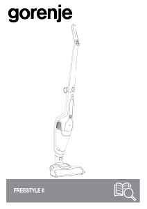 Прирачник Gorenje SVC144100FSIIBK Freestyle II Правосмукалка