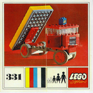 Bruksanvisning Lego set 331 Basic Tipplastbil