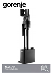 Manuál Gorenje SVC296749NEBL NeoExpert Vysavač