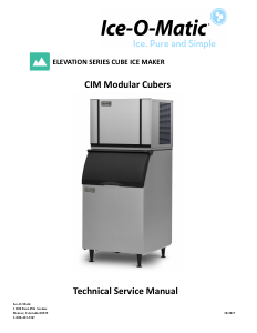 Bruksanvisning Ice-O-Matic CIM0330HA Ismaskin